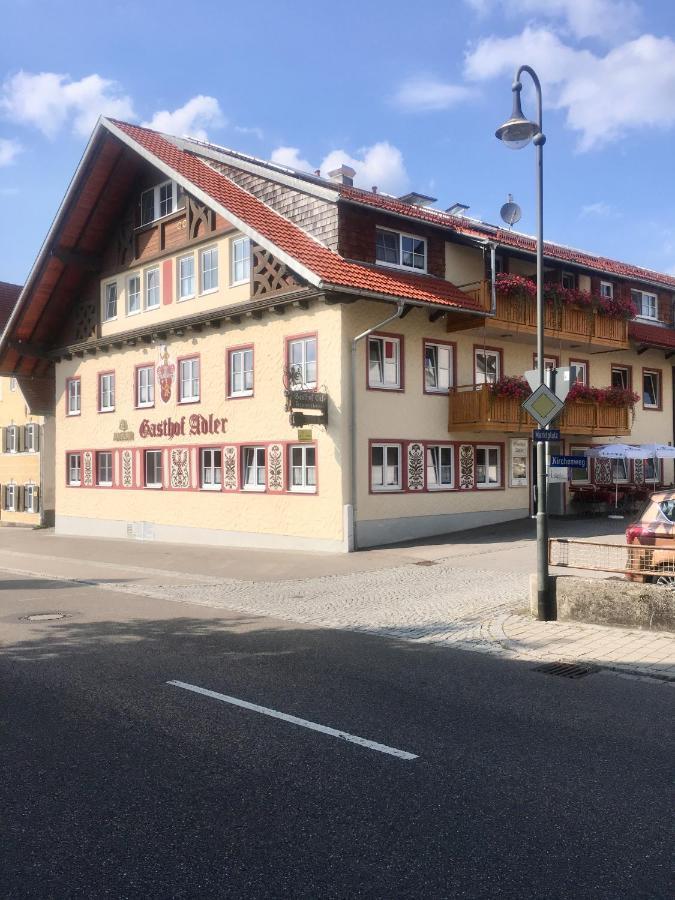 Gasthof Adler Hotel Unterthingau Exterior foto